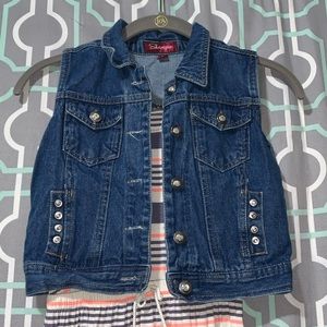 3/15🔥Girls Jean Vest